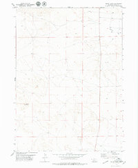 Mount Edna 1979 topographic map thumbnail