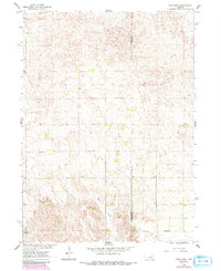 Mud Creek 1960 topographic map thumbnail