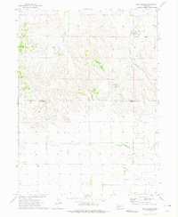 Mud Springs 1972 topographic map thumbnail
