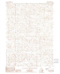 Mullen NE 1987 topographic map thumbnail