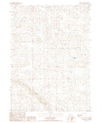 Mullen NW 1987 topographic map thumbnail