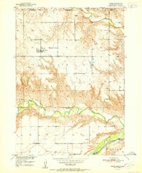 Naper 1951 topographic map thumbnail
