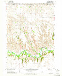 Naper NW 1964 topographic map thumbnail
