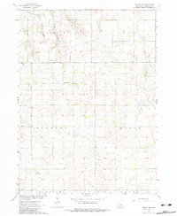Neligh SW 1963 topographic map thumbnail