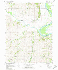 Nemaha 1966 topographic map thumbnail