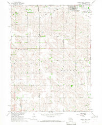 Newman Grove 1966 topographic map thumbnail
