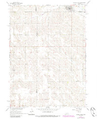 Newman Grove 1966 topographic map thumbnail