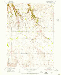 Newport NE 1954 topographic map thumbnail