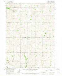 Nickerson NW 1966 topographic map thumbnail