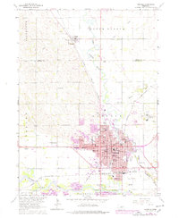 Norfolk 1963 topographic map thumbnail