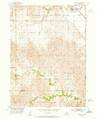 North Loup 1953 topographic map thumbnail