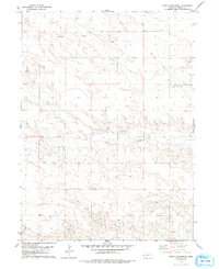 North Of Bushnell 1979 topographic map thumbnail