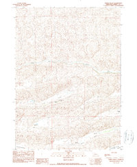 North Valley 1990 topographic map thumbnail