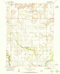 Nysted 1953 topographic map thumbnail