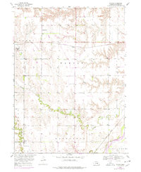 Nysted 1953 topographic map thumbnail