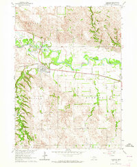 Oakdale 1963 topographic map thumbnail