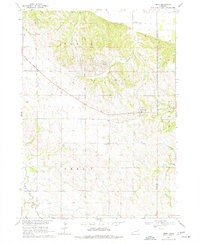 Obert 1968 topographic map thumbnail