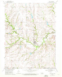 Odell 1970 topographic map preview