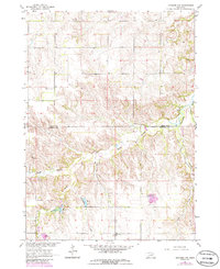Orchard NW 1963 topographic map thumbnail