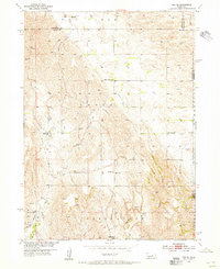 Ord NE 1954 topographic map thumbnail