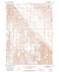 Ord NE 1954 topographic map thumbnail