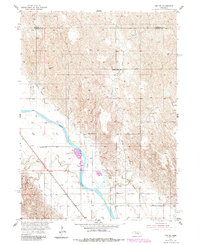 Ord NW 1954 topographic map thumbnail