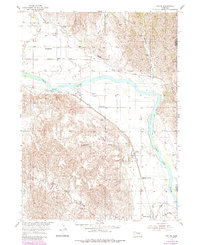 Ord SE 1954 topographic map thumbnail