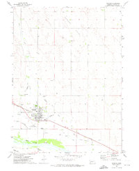 Oshkosh 1971 topographic map thumbnail