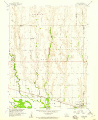 Oxford 1958 topographic map thumbnail