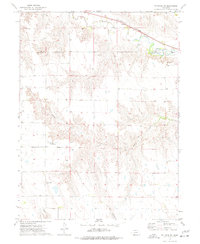 Palisade SW 1973 topographic map thumbnail