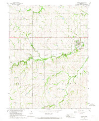 Palmyra 1966 topographic map preview