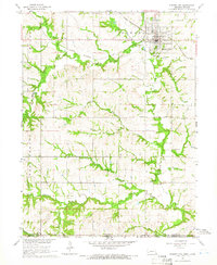 Pawnee City 1965 topographic map thumbnail
