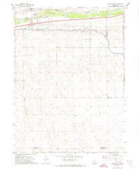 Paxton South 1971 topographic map thumbnail