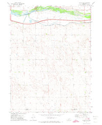 Paxton SW 1971 topographic map thumbnail