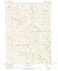 Pender NE 1966 topographic map thumbnail