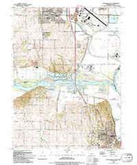 Plattsmouth 1994 topographic map thumbnail
