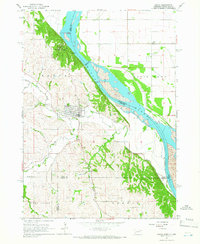 Ponca 1964 topographic map thumbnail