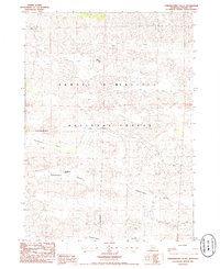 Powderhorn Valley 1985 topographic map thumbnail