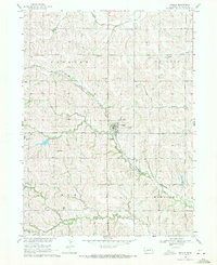Prague 1969 topographic map preview