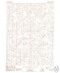 Rackett SE 1986 topographic map thumbnail