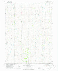 Red Cloud NW 1974 topographic map thumbnail