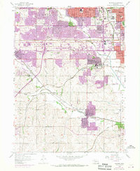 Ralston 1956 topographic map thumbnail