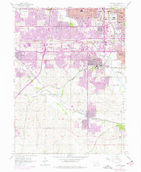Ralston 1956 topographic map thumbnail