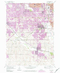 Ralston 1956 topographic map preview