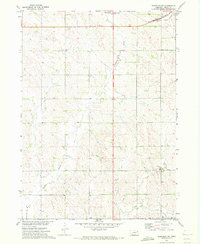 Randolph SW 1971 topographic map thumbnail