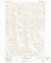Raven SW 1982 topographic map thumbnail