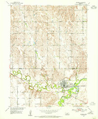 Ravenna 1953 topographic map thumbnail