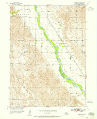 Ravenna NW 1953 topographic map thumbnail