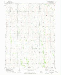 Red Cloud NE 1974 topographic map thumbnail