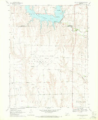 Red Willow Dam 1970 topographic map thumbnail